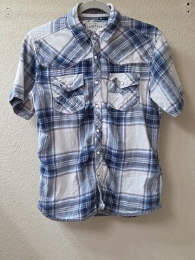 BKE Vintage 1967 Button Snap Shirt .. Size Small